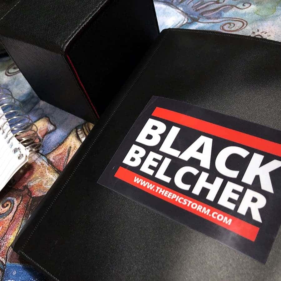Black Belcher Sticker 2