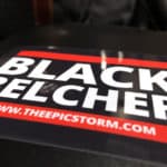 Black Belcher Sticker 3