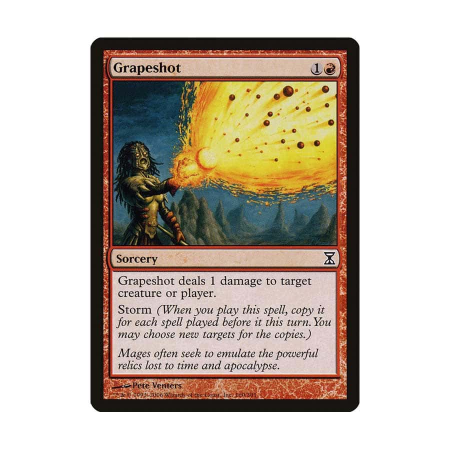 Grapeshot Time Spiral NM-M Red Common MAGIC THE GATHERING MTG CARD ABUGames 