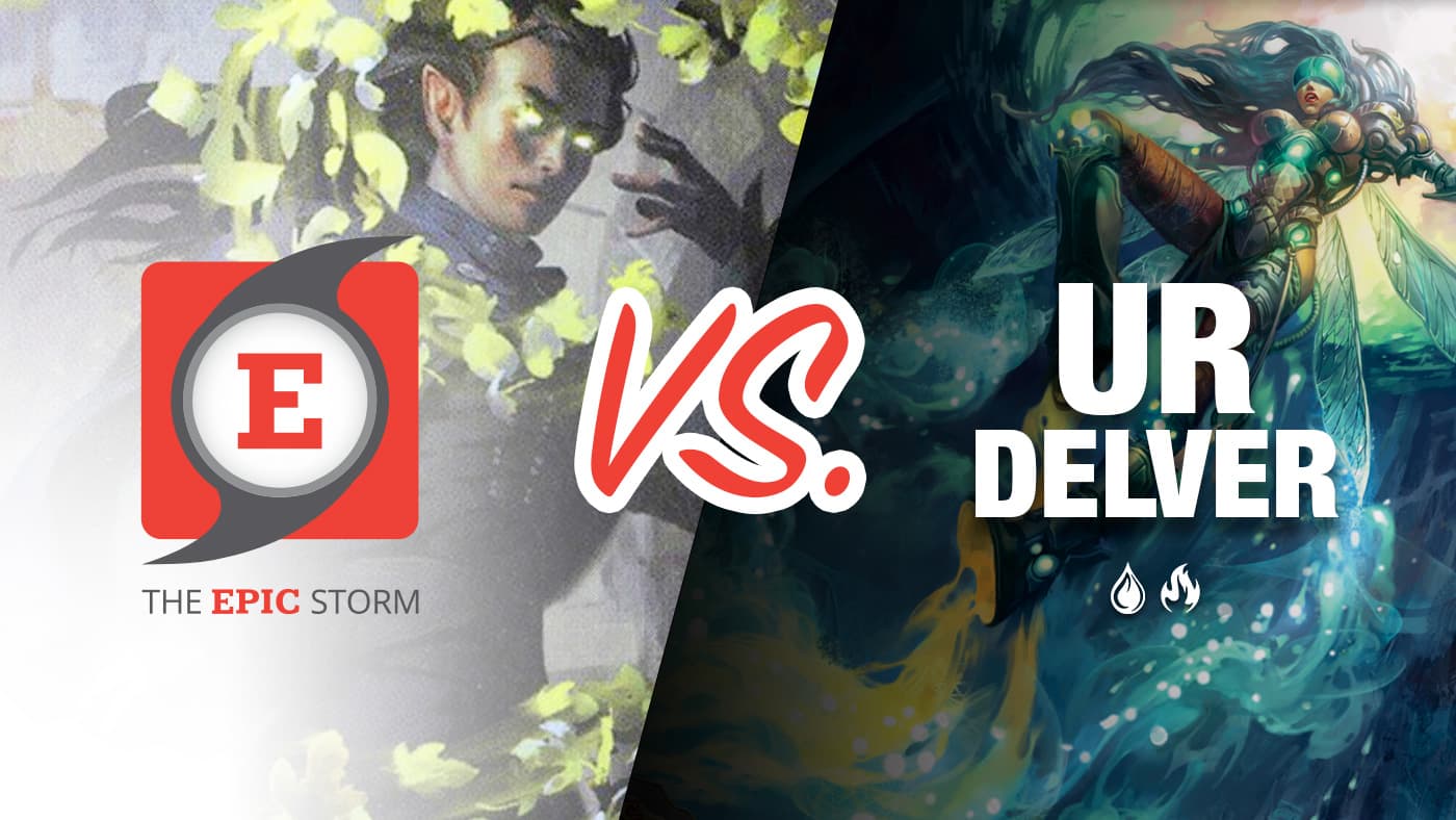 TES vs. UR Delver | Veil of Summer against Flusterstorm