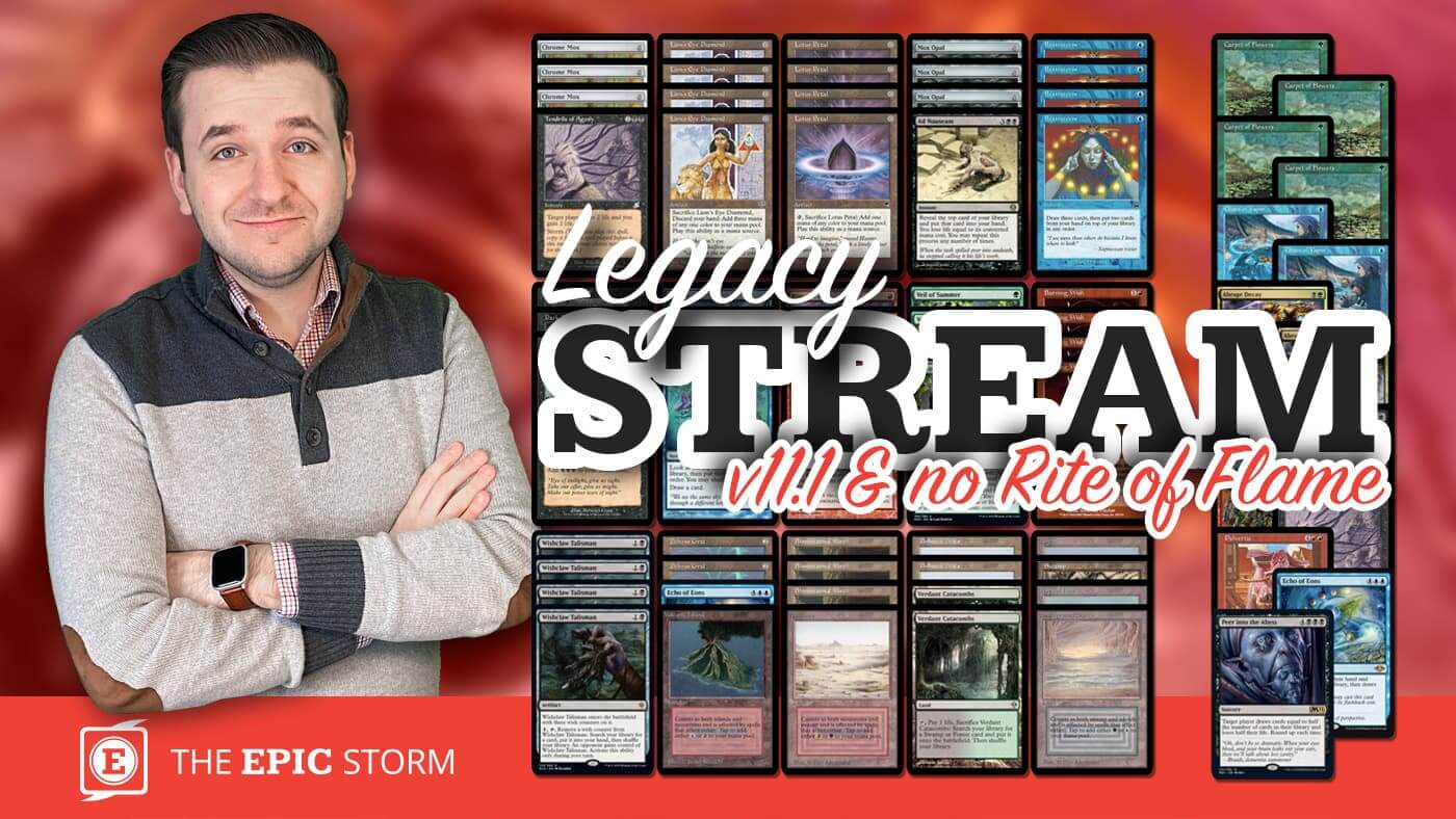 Legacy Stream with The EPIC Storm v11.1