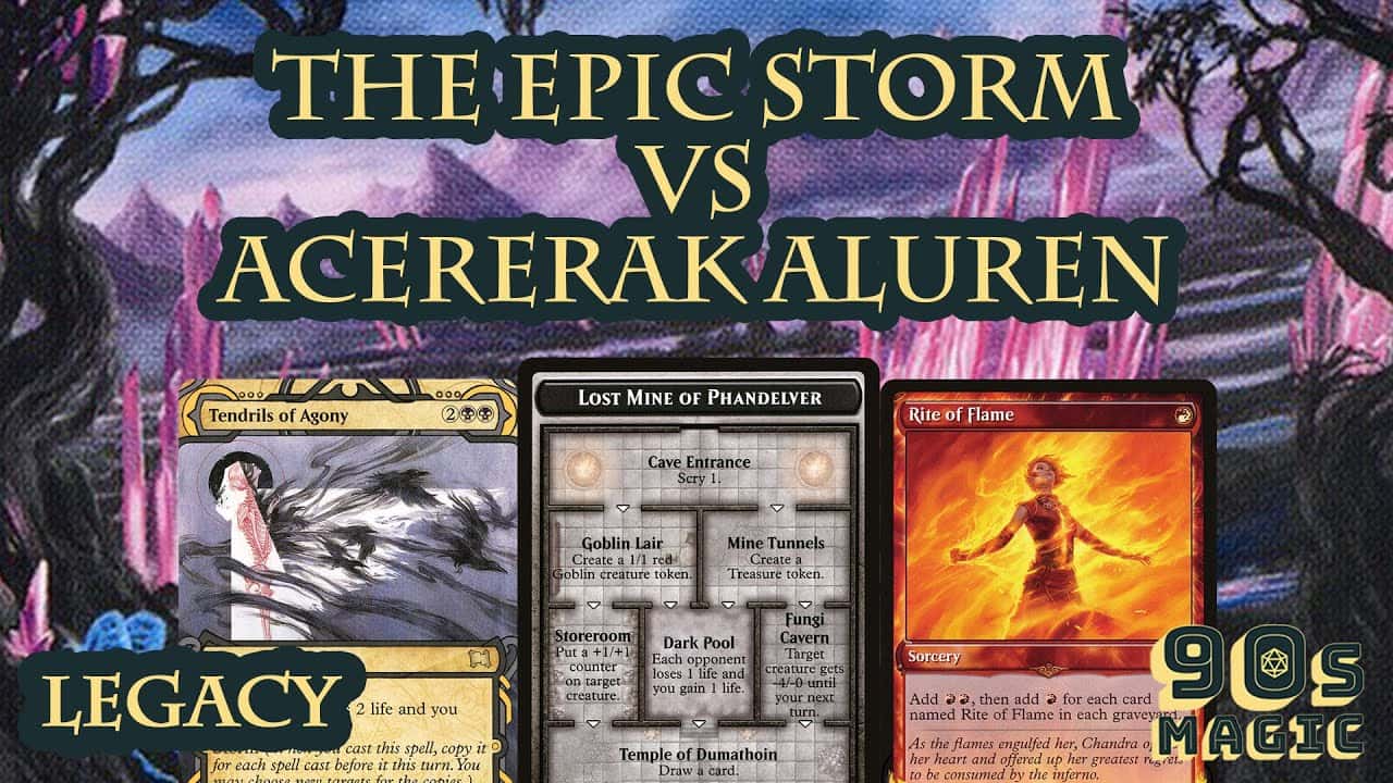 The Epic Storm TES vs Acererak Aluren Combo [MTG Legacy]