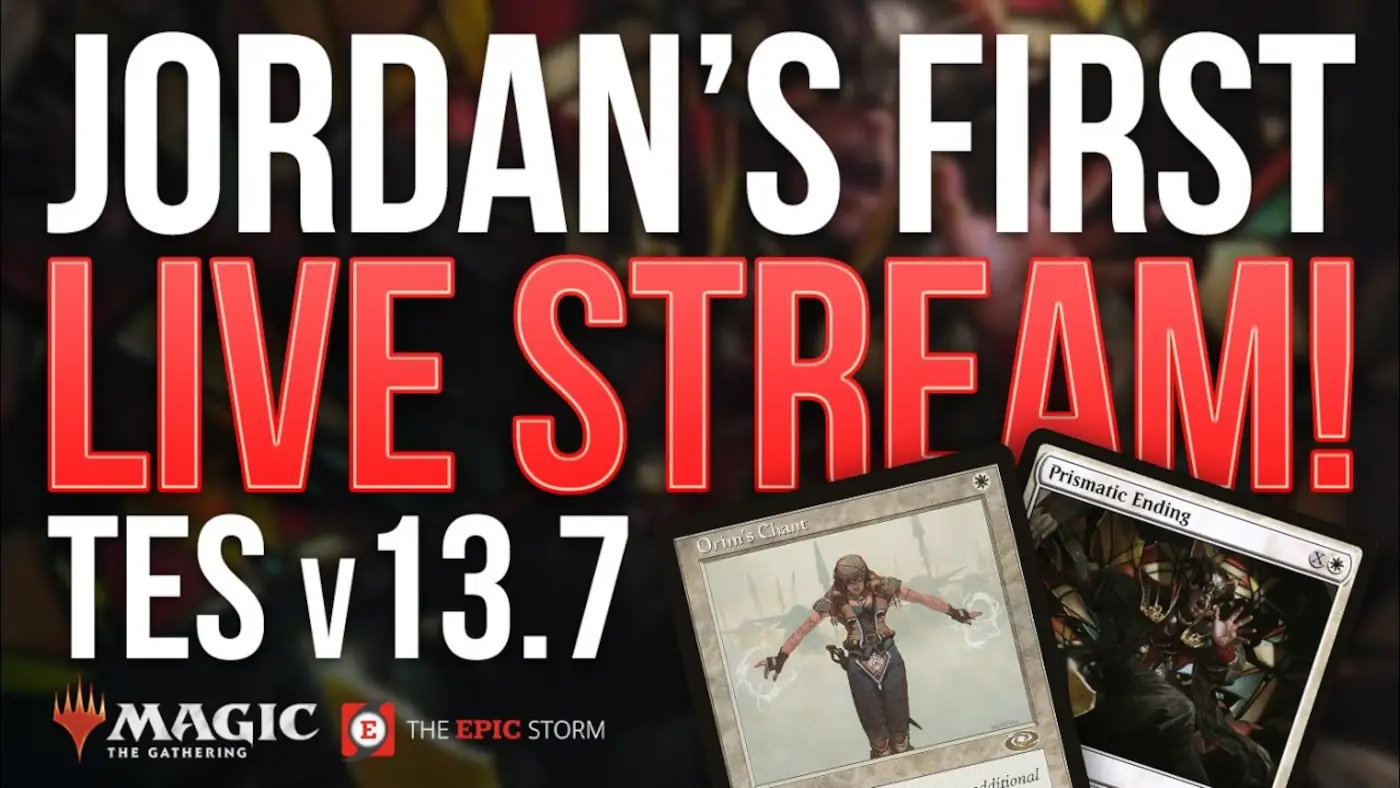 Jordan's First Live Stream TES v13.7