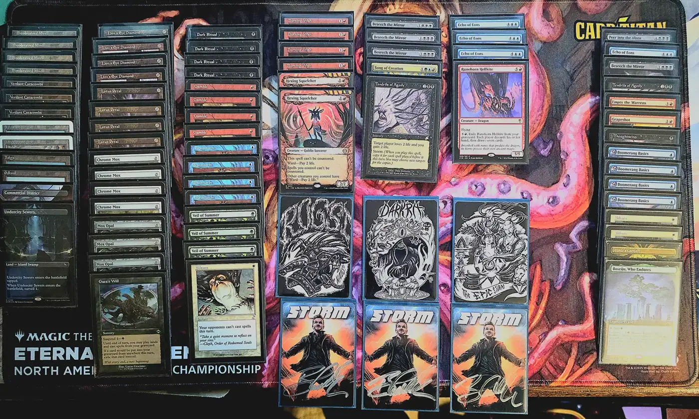 Matthew Storie's Decklist
