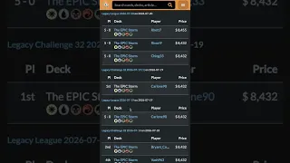 Thumbnail for THE EPIC STORM IS BROKEN! 2nd Place, A Win, and Three 5-0s in One Weekend | Magic: The Gathering